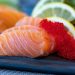 Close-Up Photo of Sliced Salmon