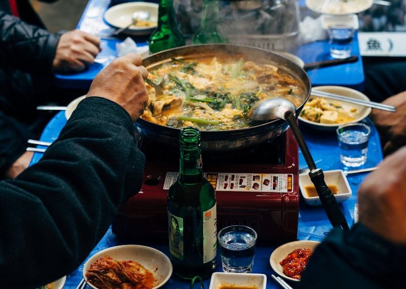 Red Portable Stove