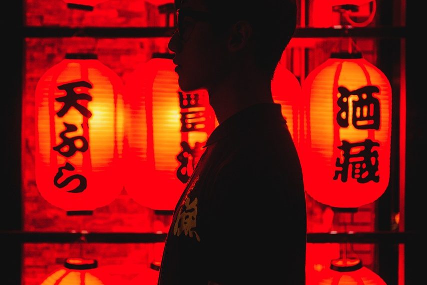 lantern, man, culture